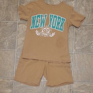 H&M New York Shirt + Shorts Kids